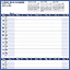 work schedule template