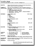 resume template microsoft word resume template microsoft word
